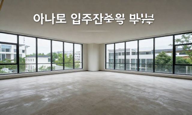아파트입주청소비용 관련 이미지 - 아파트입주청소비용 평당 단가 및 추가 비용 총정리